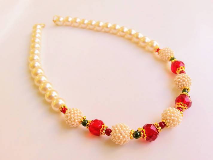 Multicolor Beaded Necklace for Kids