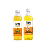 Thumbnail for Isiri Groundnut Oil + Sunflower Oil Combo - Distacart