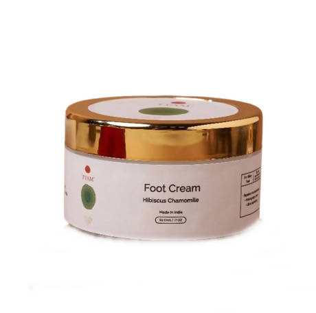 Tvam Hibiscus Chamomile Foot Cream - Distacart