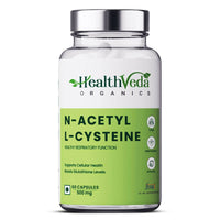 Thumbnail for Health Veda Organics N - Acetyl L - Cysteine Veg Capsules - Distacart