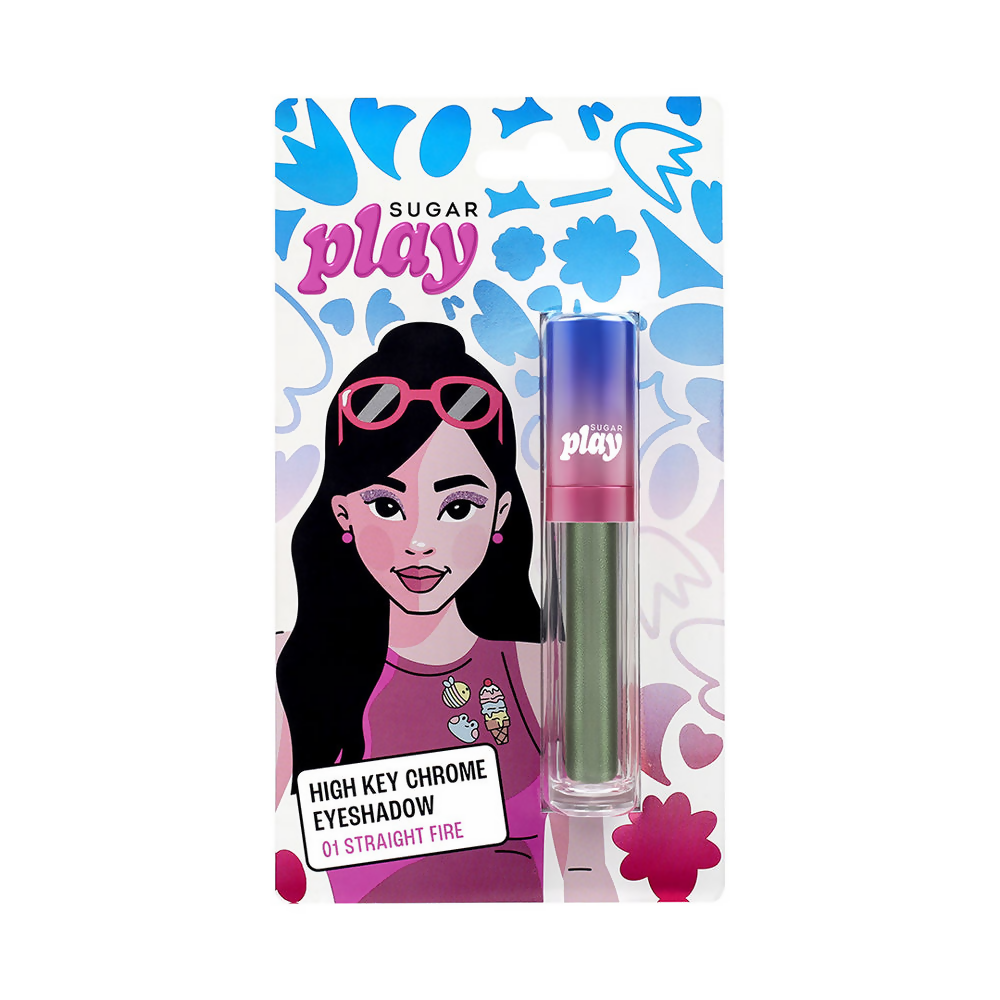 Sugar Play High Key Chrome Eyeshadow - 01 Straight Fire - Distacart