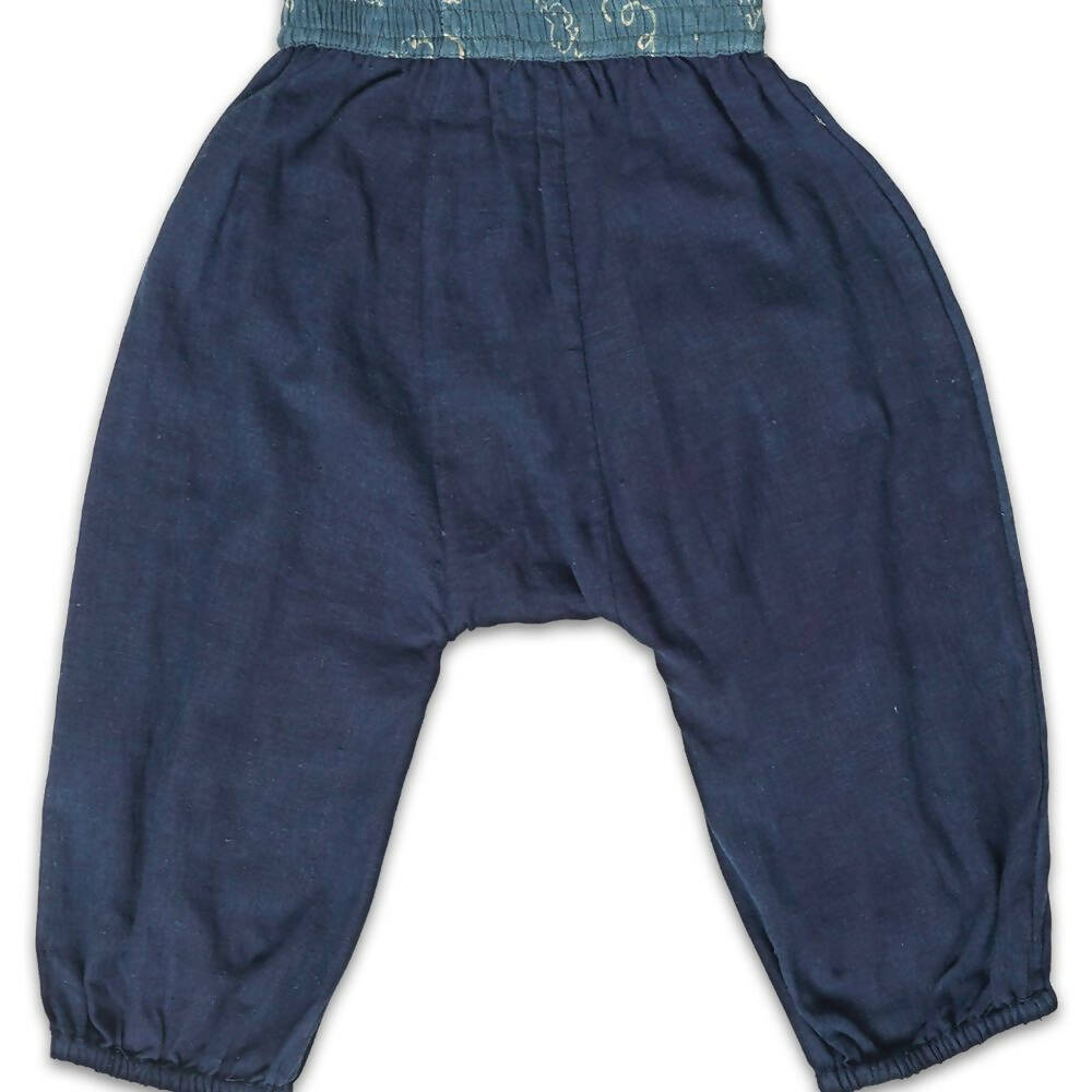 Mhyssa Manny Full Sleeve Beige T-shirt With Blue Pants Set For Kids - Distacart