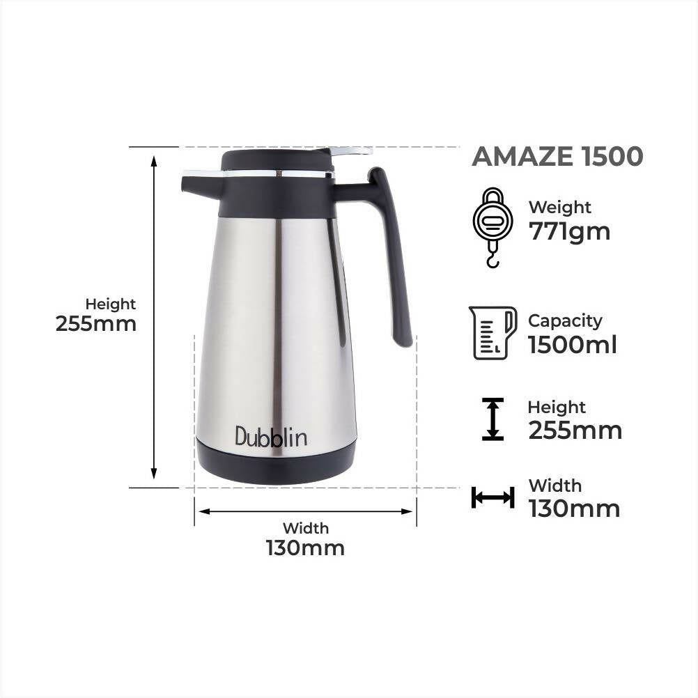 Dubblin Amaze Stainless Steel Kettle - Distacart