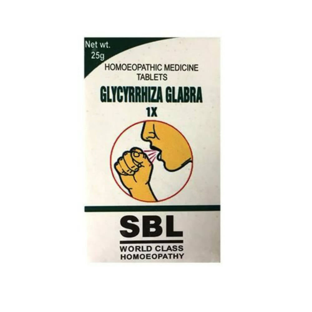SBL Homeopathy Glycyrrhiza Glabra Tablets - Distacart