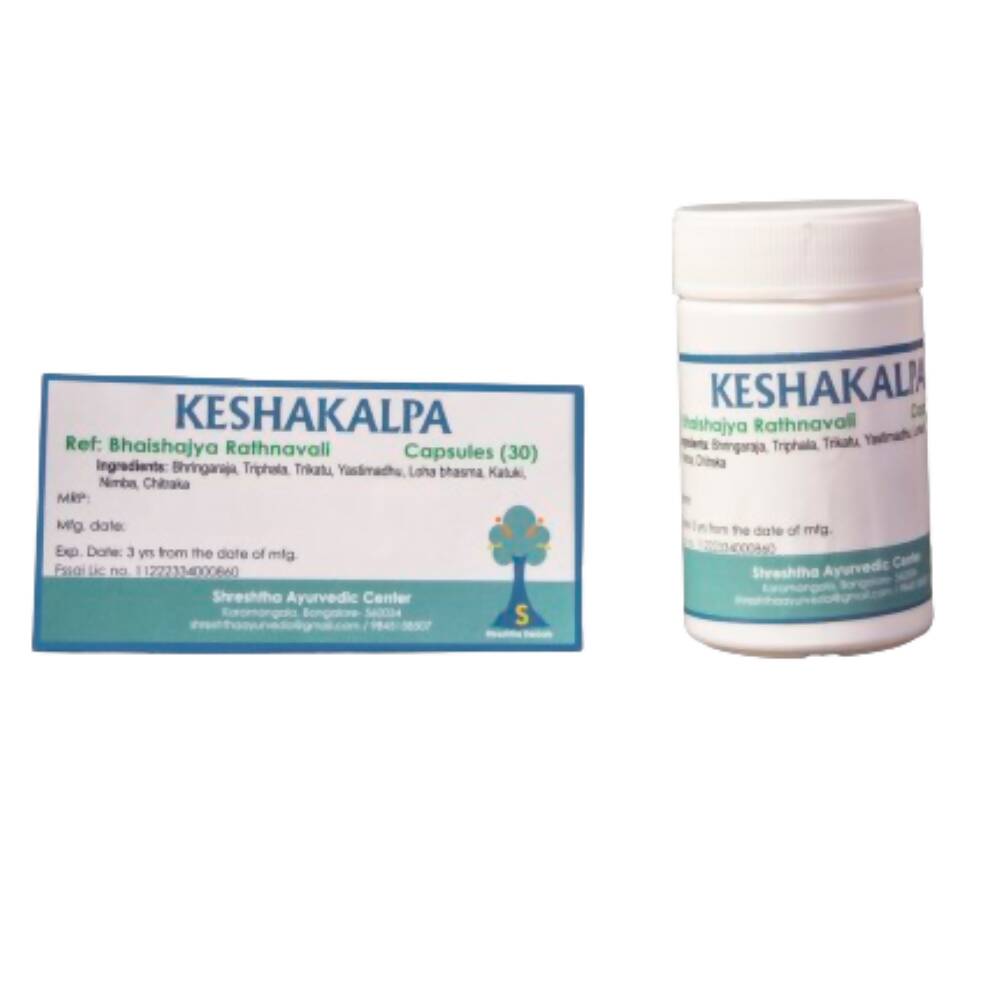 Shreshtha Herbals Keshakalpa Capsules - Distacart
