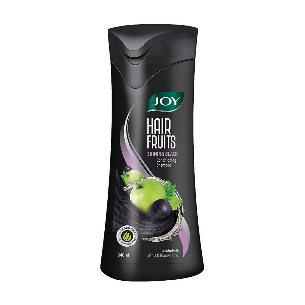 Joy Hair Fruits Shining Black Conditioning Shampoo - Distacart