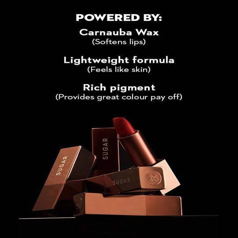 Sugar Mettle Matte Lipstick - Athena (Red Terracotta) - Distacart