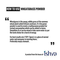 Thumbnail for Ishva Wheatgrass Powder