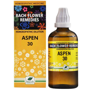 New Life Homeopathy Bach Flower Remedies Aspen Dilution