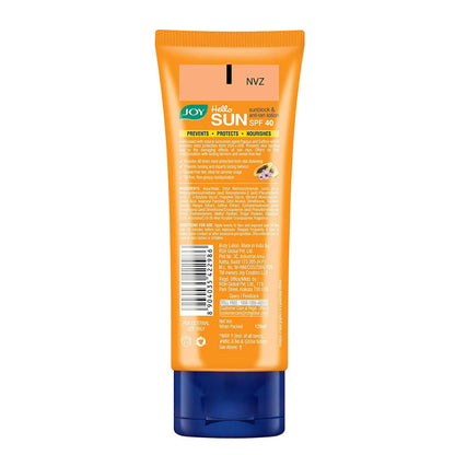 Joy Hello Sun Sunblock & Anti Tan Lotion SPF 40 PA+++ - Distacart