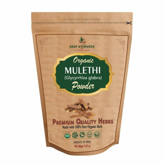 Deep Ayurveda Organic Mulethi Powder - Distacart