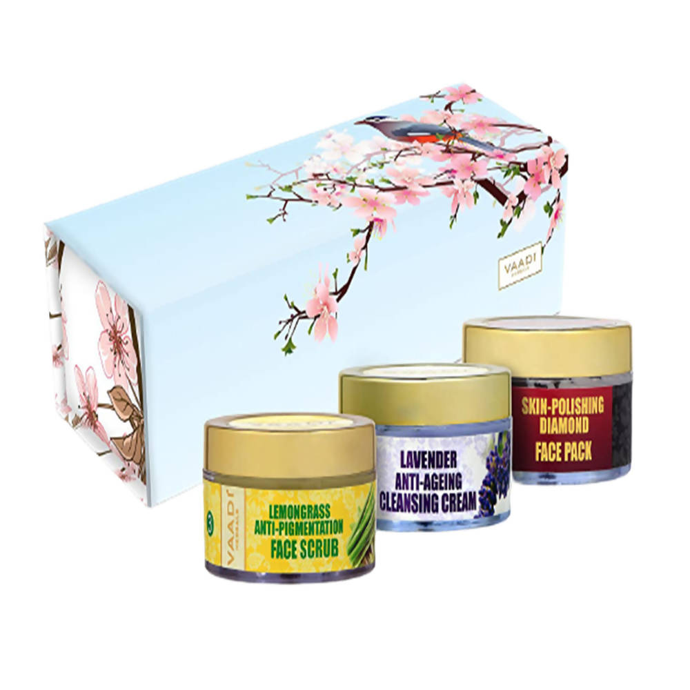 Vaadi Herbals Exotic Radiance Skin Care Herbal Gift Set - Distacart