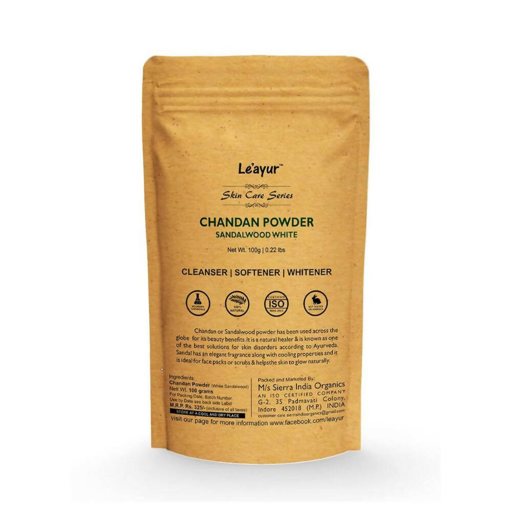 Le'ayur Chandan (Sandalwood White) Powder - Distacart