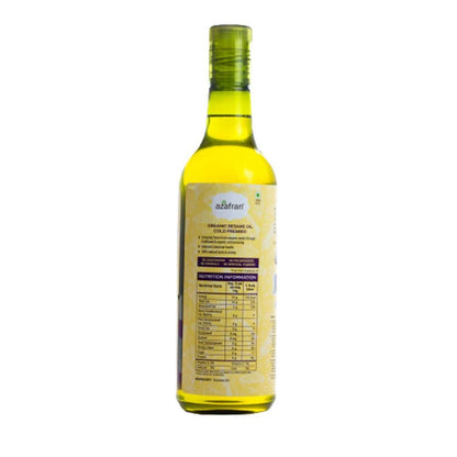 Azafran Organic Sesame Oil (Cold Pressed) - Distacart
