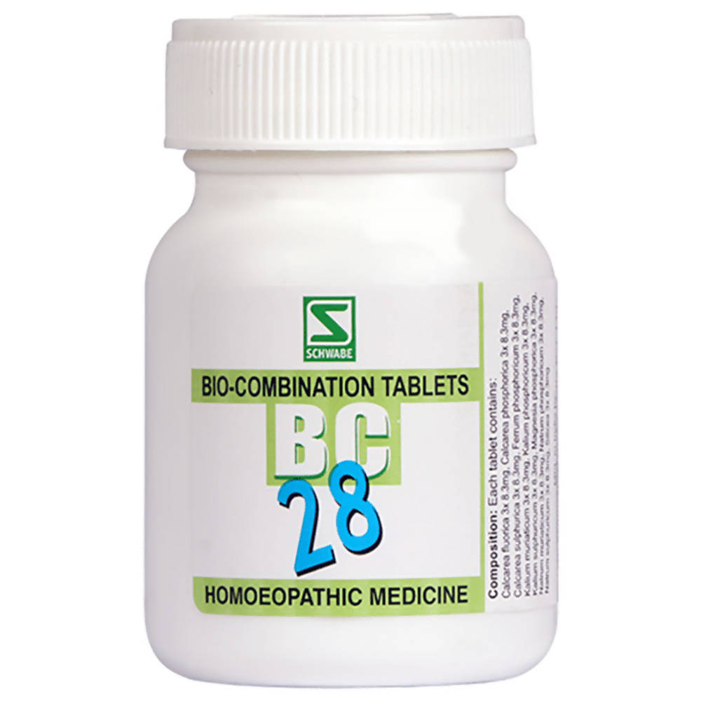 Dr. Willmar Schwabe India Bio-Combination 28 (BC 28) Tablet - Distacart
