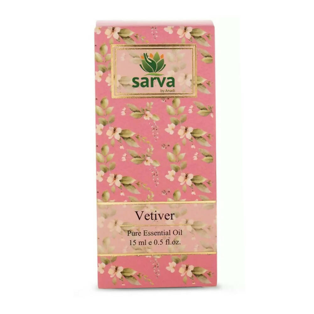 Sarva by Anadi Vetiver Pure Essential Oil - Distacart