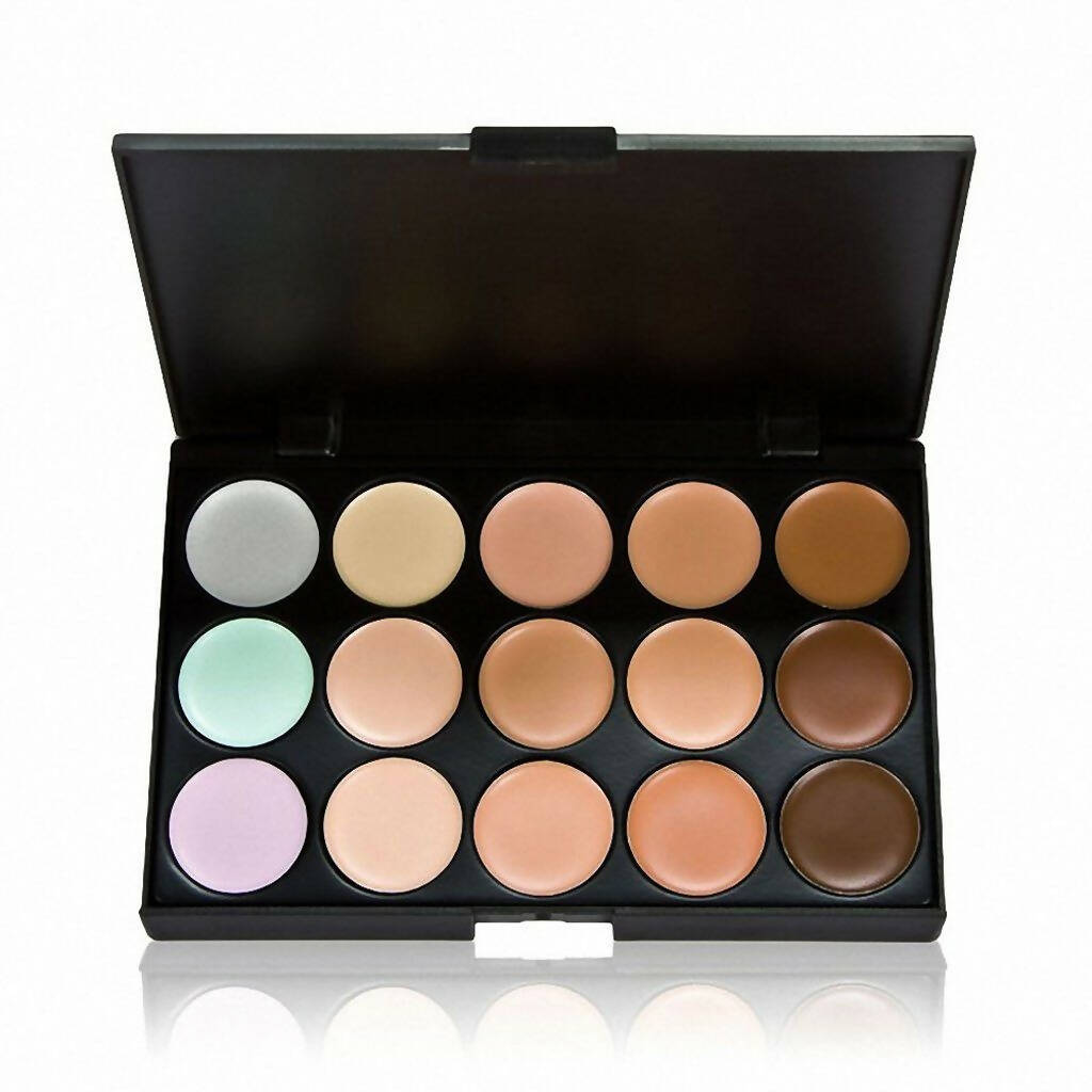 Favon Fab Secret Professional 15 Color Contour/Concealer Palette - Distacart