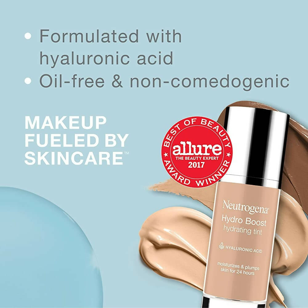 Neutrogena Hydro Boost Hydrating Tint Liquid Natural finish 10/Classic Ivory - Distacart