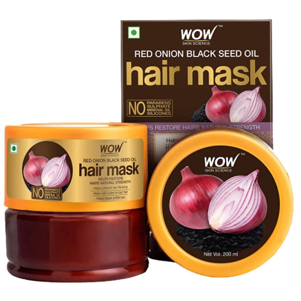 Wow Skin Science Onion Black Seed Oil Hair Care Ultimate 4 Kit