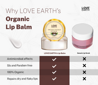 Thumbnail for Love Earth Organic Coconut Lip Balm - Distacart