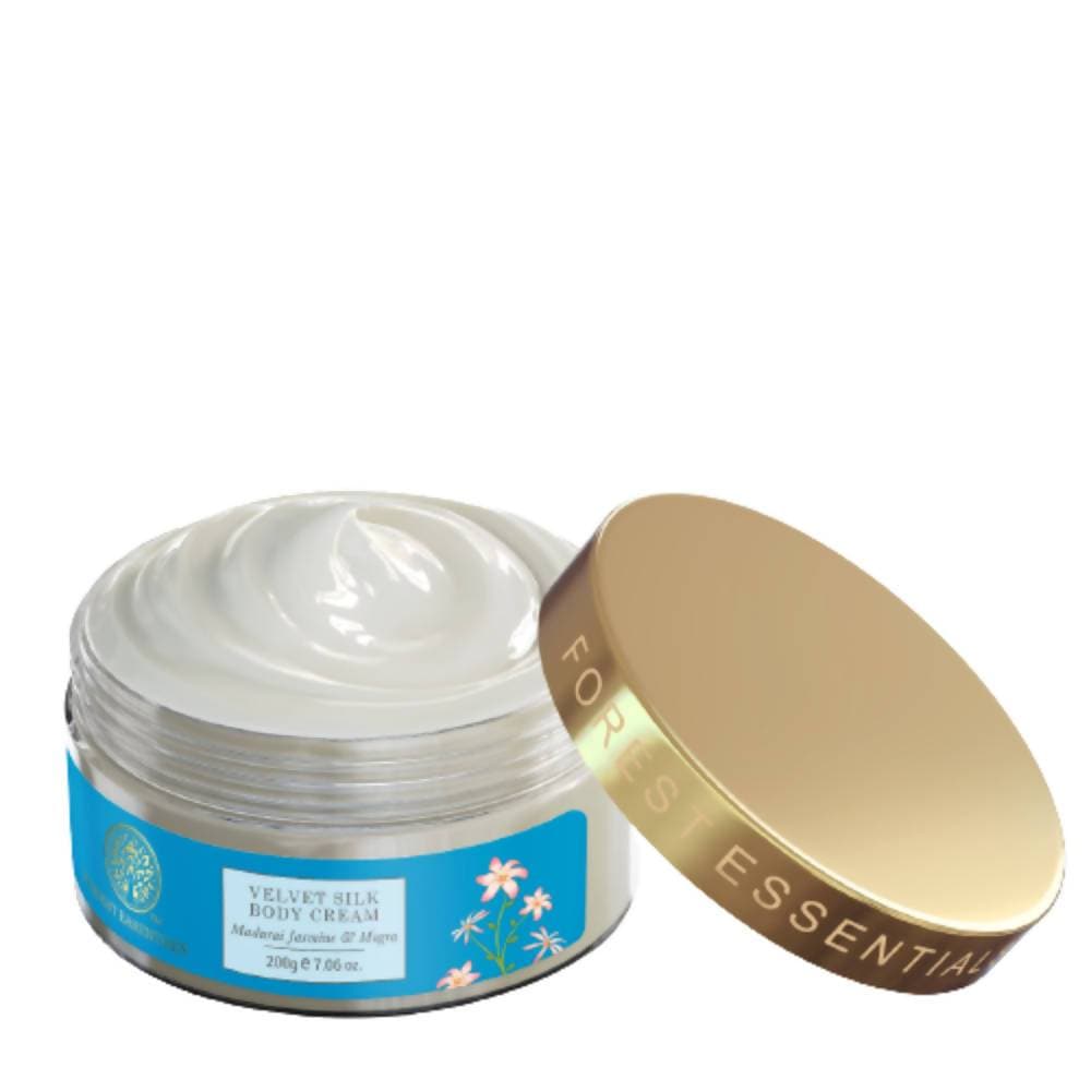 Forest Essentials Velvet Silk Body Cream Madurai Jasmine & Mogra - Distacart