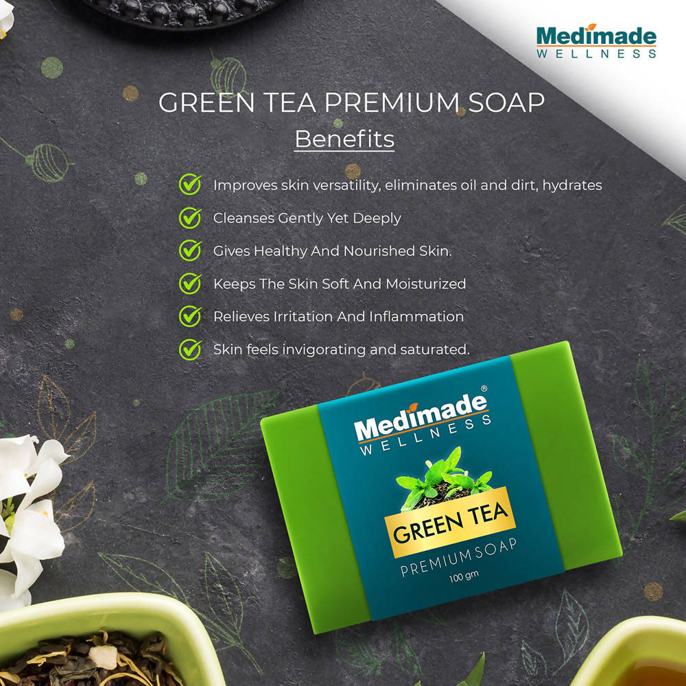 Medimade Wellness Green Tea Premium Soap