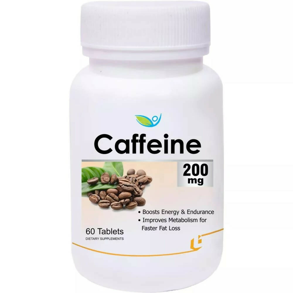 Biotrex Caffeine 200mg Tablets - Distacart