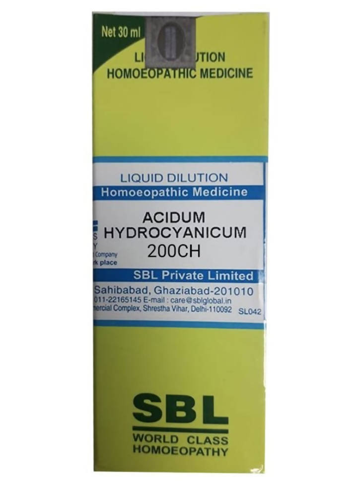 SBL Homeopathy Acidum Hydrocyanicum Dilution