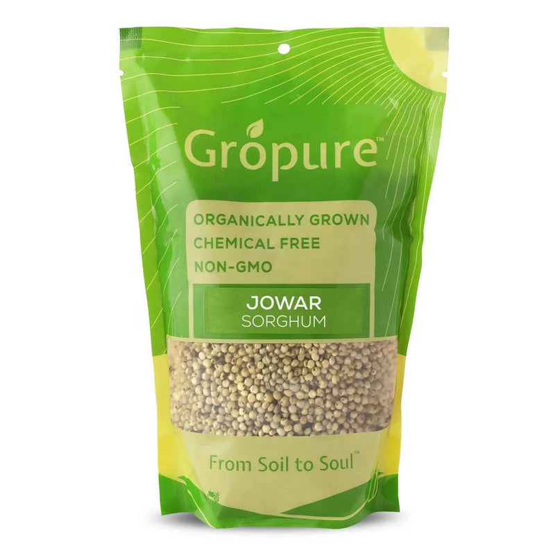 Gropure Organic Jowar (Sorghum) - Distacart