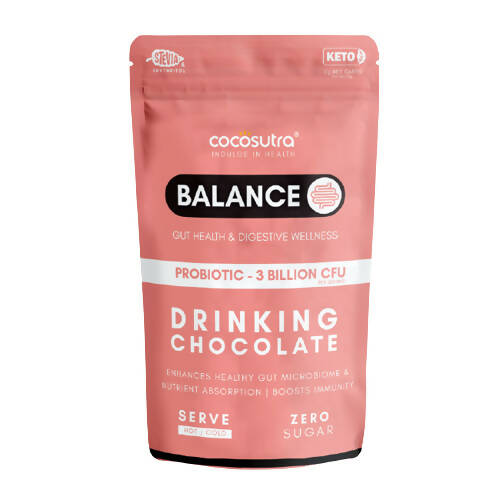 Cocosutra Lite - Balance- Sugar Free Drinking Chocolate Mix - Distacart