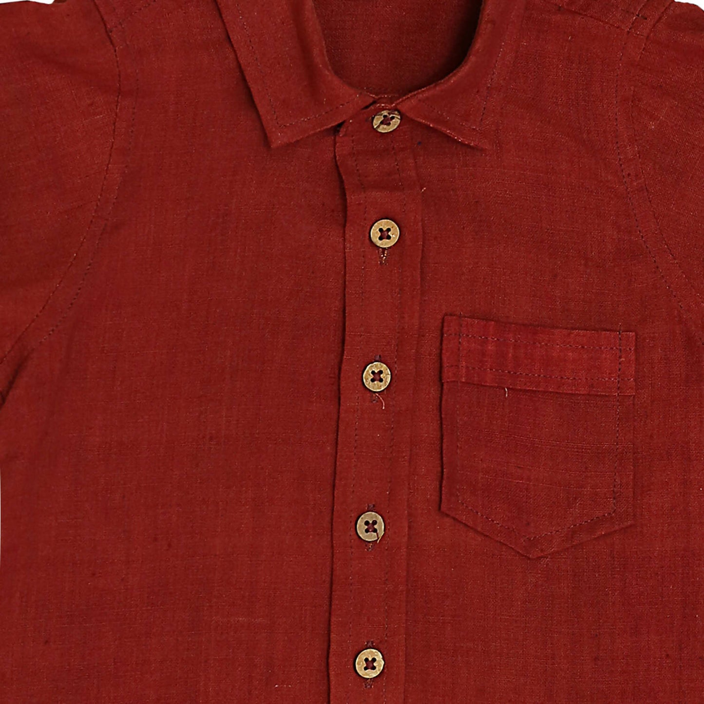 Mhyssa Yellow Dungaree With Round Neck Half Sleeves Maroon Shirt Set - Distacart