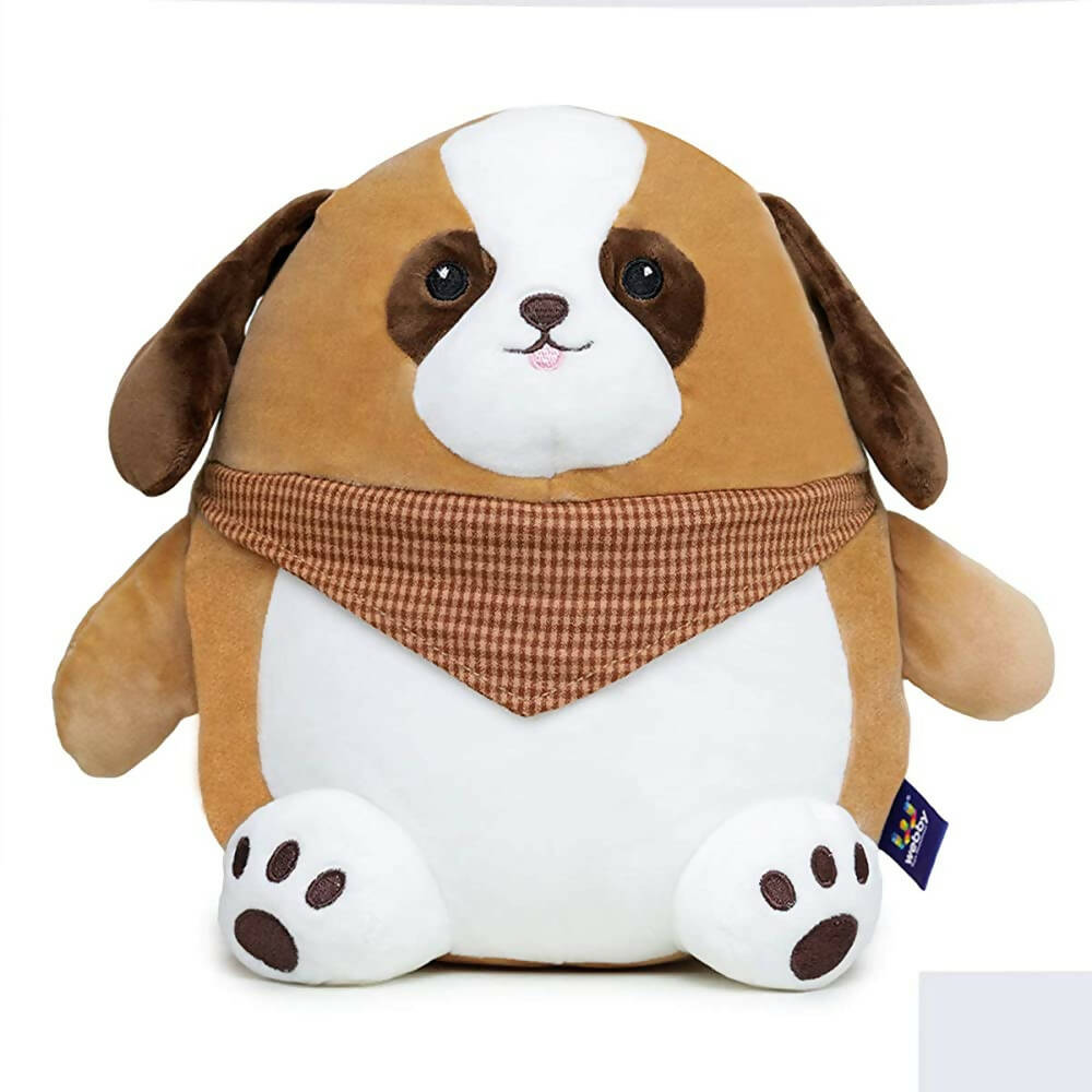 Webby Bruno Soft Animal Plush Dog Toy- 30cm - Distacart