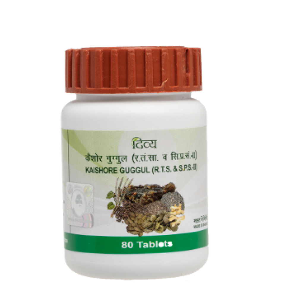 Patanjali Divya Kaishore Guggul (80 Tab) - Distacart