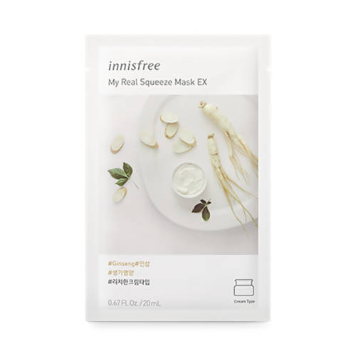 Innisfree My Real Squeeze Mask EX Ginseng