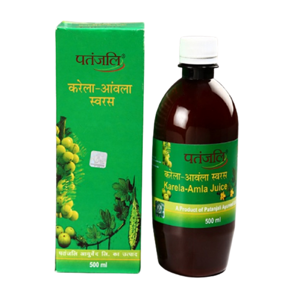 Patanjali Karela Amla Juice (500 ML) - Distacart
