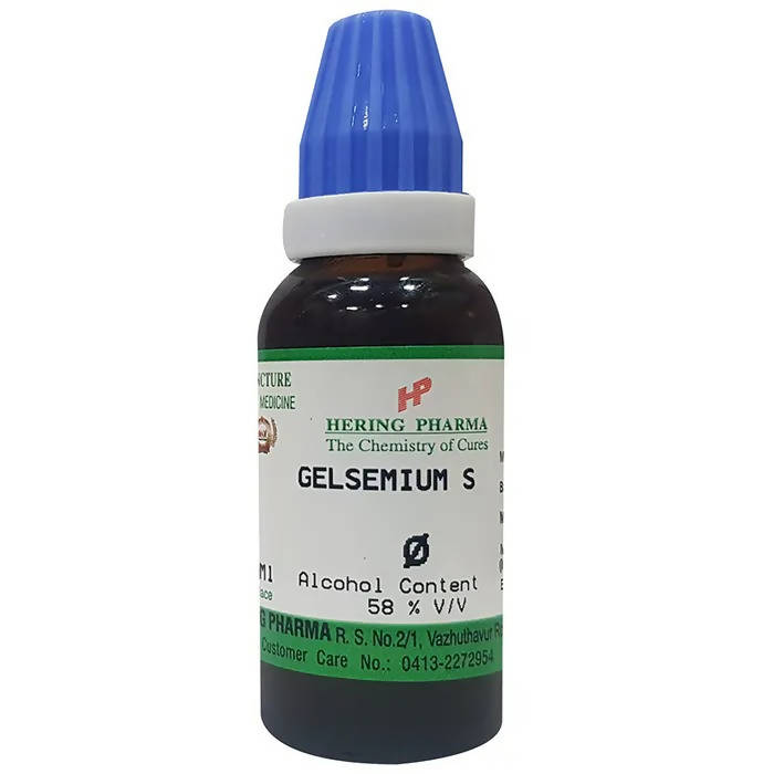 Hering Pharma Gelsemium S Mother Tincture Q - Distacart