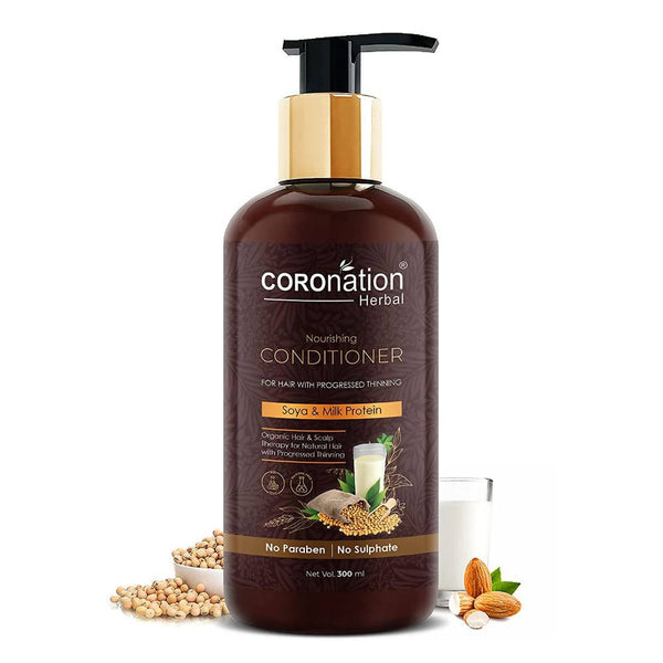 Coronation Herbal Soya & Milk Protein Hair Conditioner - Distacart