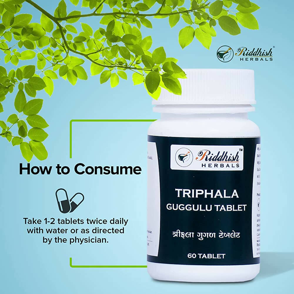 Riddhish Herbals Triphala Guggulu Tablet - Distacart