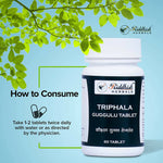Thumbnail for Riddhish Herbals Triphala Guggulu Tablet - Distacart