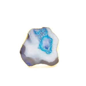 Agate Natural Stone Statement Finger Ring