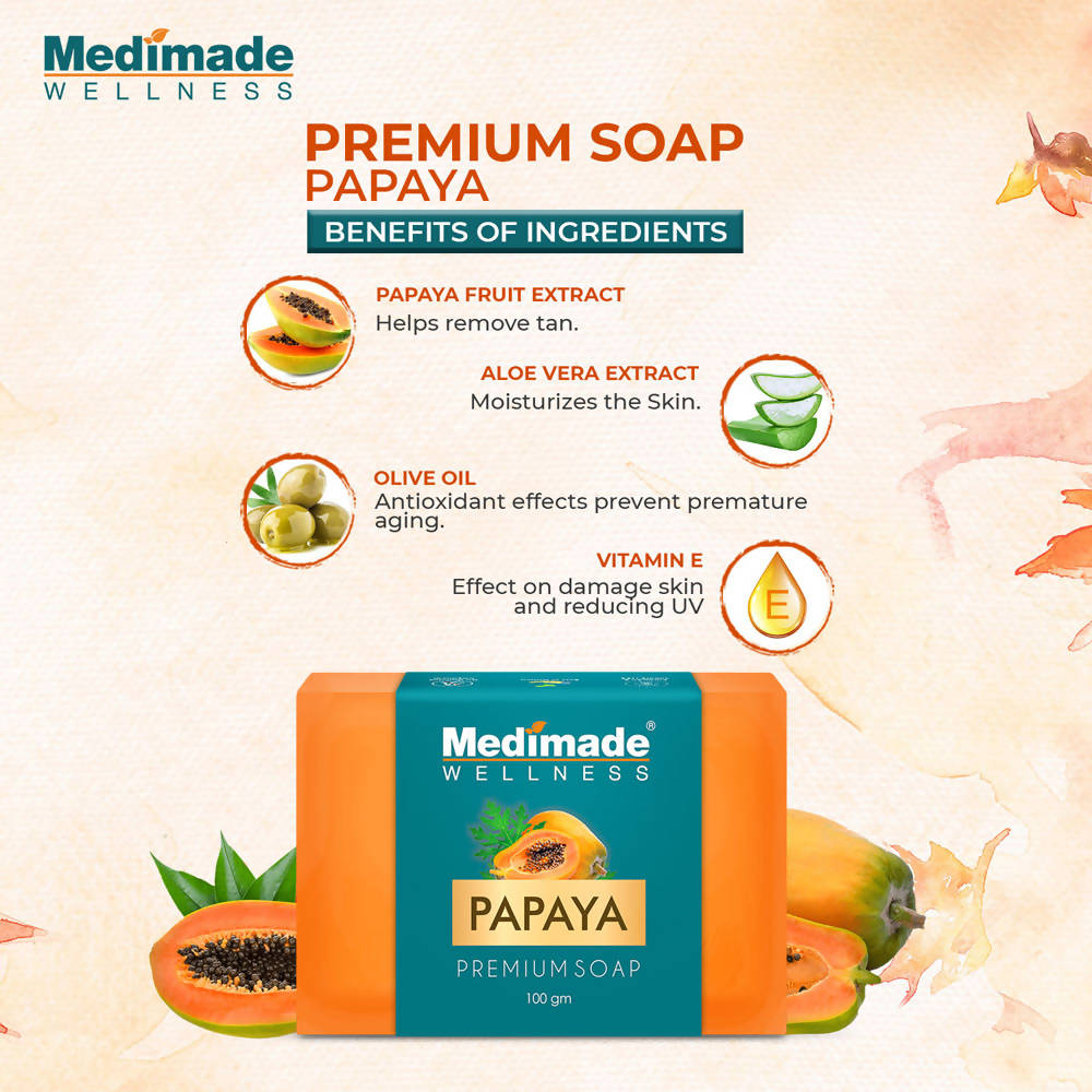 Medimade Wellness Papaya Premium Soap