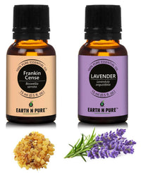Thumbnail for Earth N Pure Essential Oils (Lavender & Frankincense) Combo - Distacart