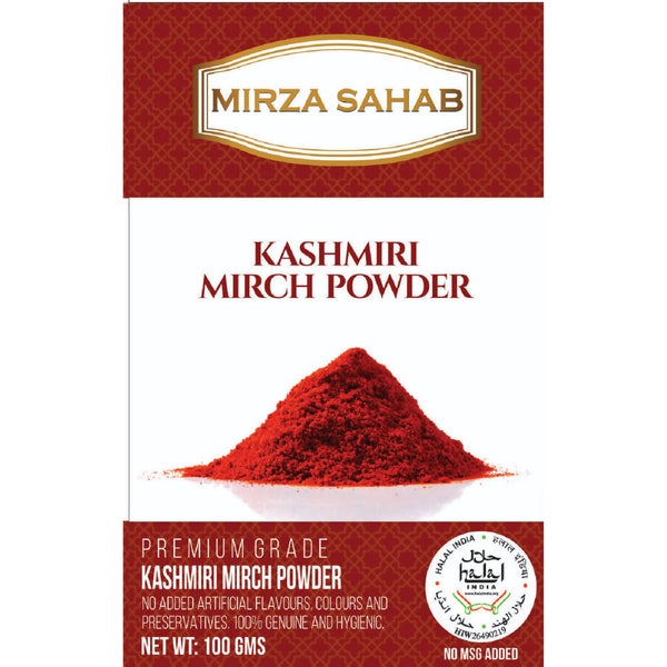 Mirza Sahab Kashmiri Lal Mirch Powder - Distacart