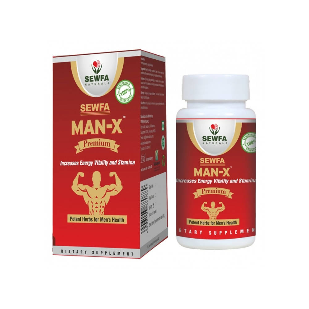 Sewfa Naturals Man-X Capsules - Distacart