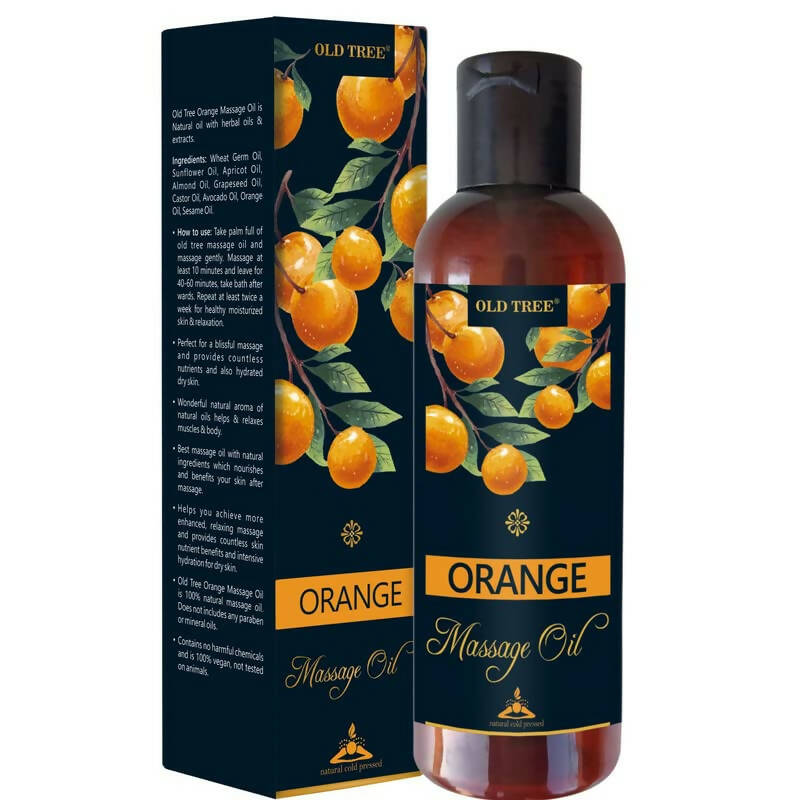 Old Tree Orange Body Massage Oil - Distacart