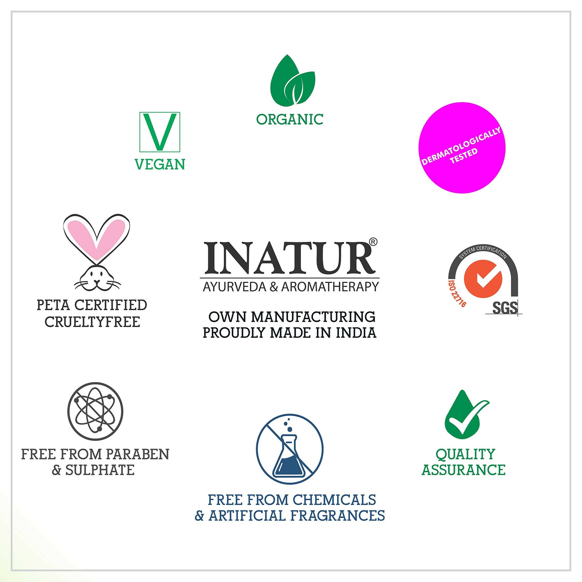 Inatur Sandal Facial Kit - Distacart
