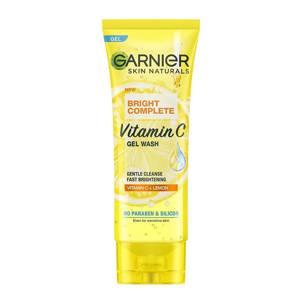 Garnier Skin Naturals Bright Complete Vitamin C Gel Face Wash - Distacart