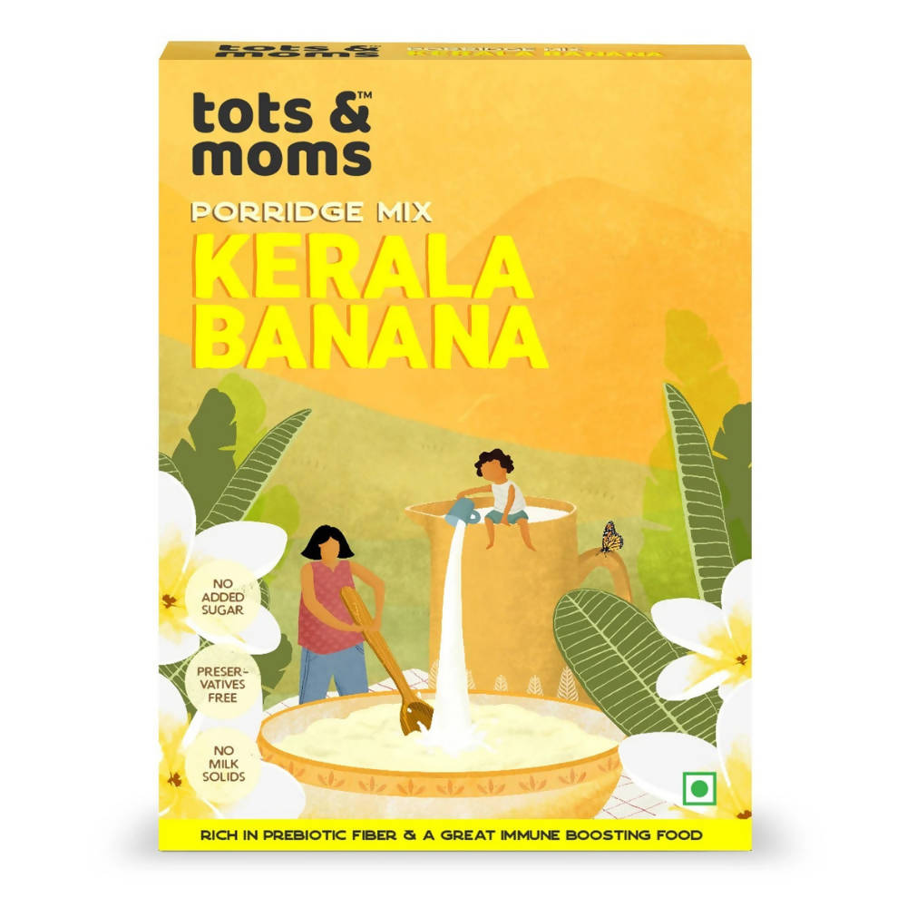 Tots and Moms Kerala Banana Porridge Mix - Distacart
