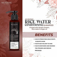 Thumbnail for Nuskhe By Paras Ayurvedic Rice Water Conditioning Shampoo - Distacart