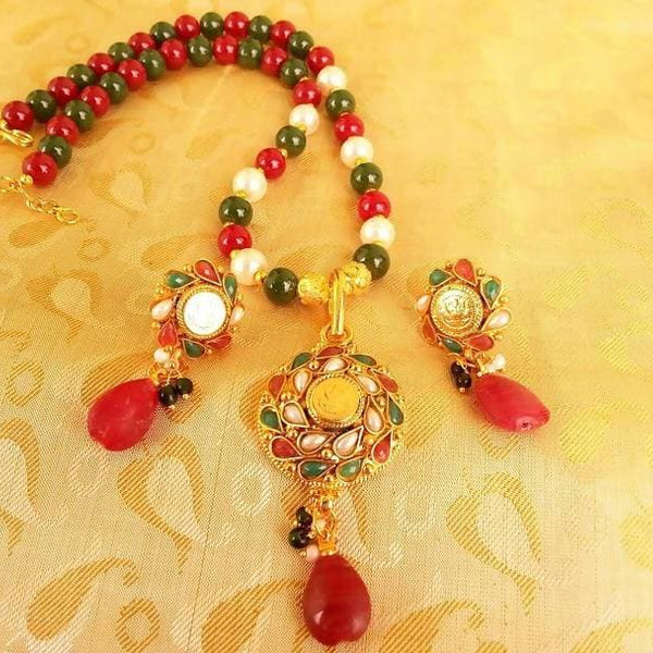 Multicolor Beaded Temple Jewelry